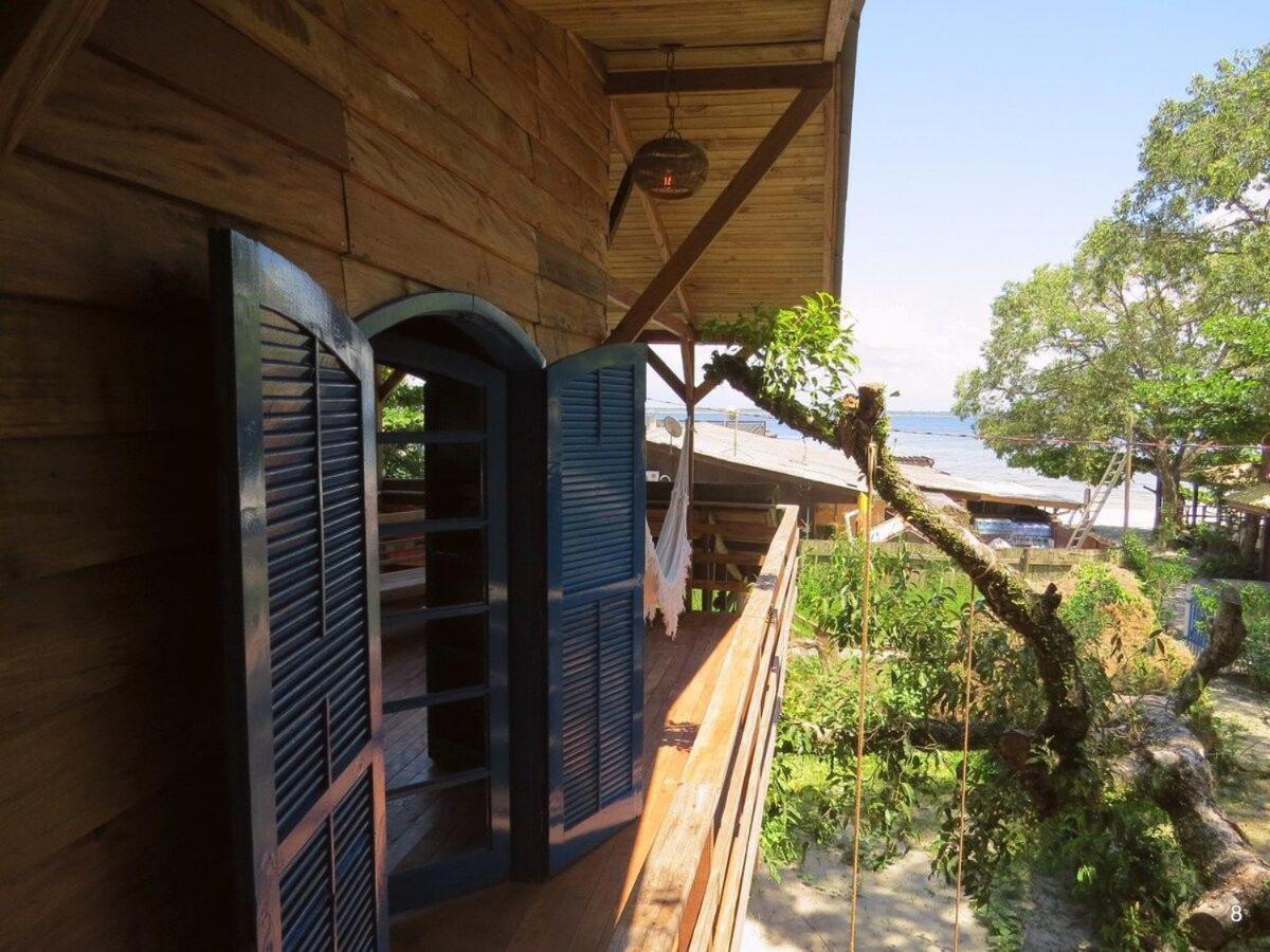 Casa Estilosa E Rustica Com Vista Para O Por Do Sol Da Ilha Do Mel! Exterior photo
