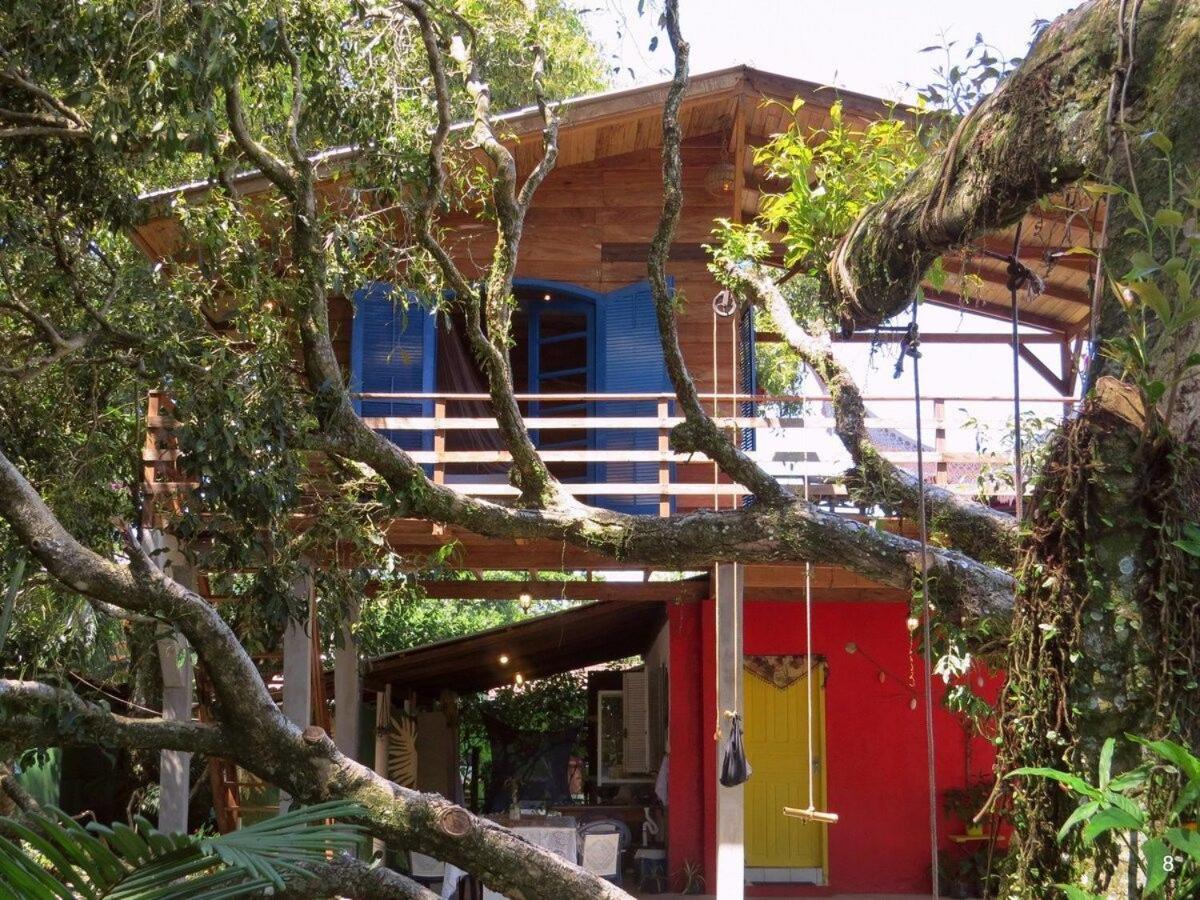 Casa Estilosa E Rustica Com Vista Para O Por Do Sol Da Ilha Do Mel! Exterior photo